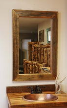 Load image into Gallery viewer, Reclaimed Barnwood Mirror