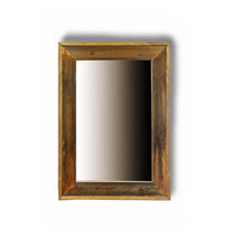 Load image into Gallery viewer, Barnwood Edge Trimmed Mirror